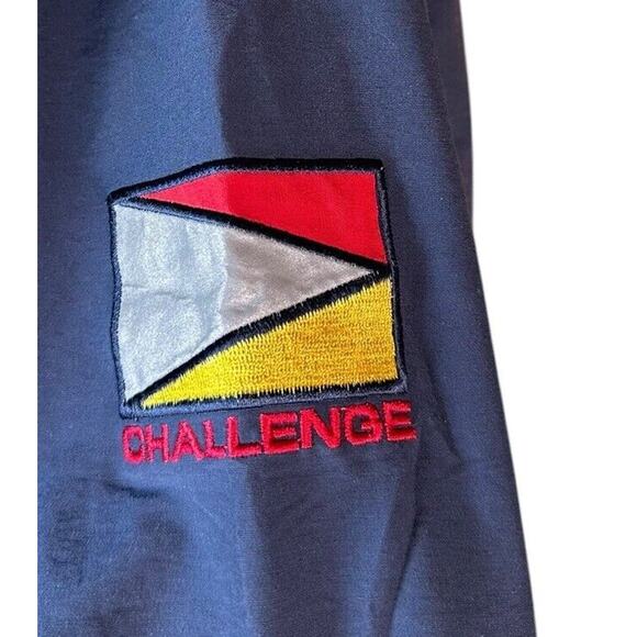 Vtg HC Sailing Jacket Mens L Color Block Racing Gear CHALLENGE NR 2104 Lined - Picture 11 of 13